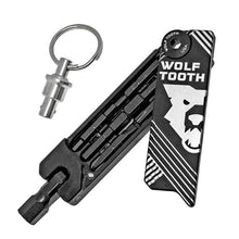 Wolf tooth 6-Bit Hex Wrench Multi-tool With Keychain(ウルフトゥース 6ビット ヘックスレンチ マルチツール キーホルダータイプ)