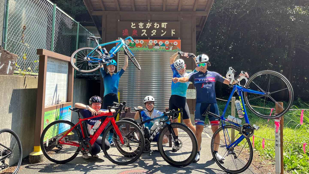 坂バカさんの休日に電動アシストロードDomane+ AL5でついて行く！100㎞完走！