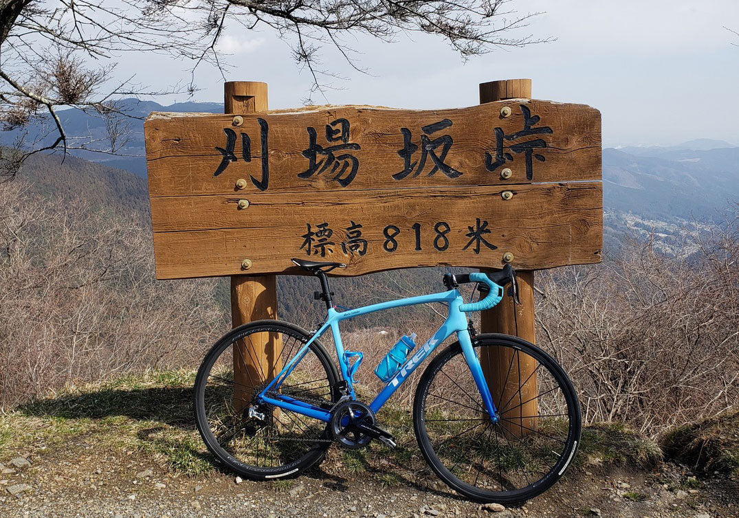 トレックエモンダSLRを平均勾配9%の白石峠と最大勾配20%を超える子の権現でインプレッション!!