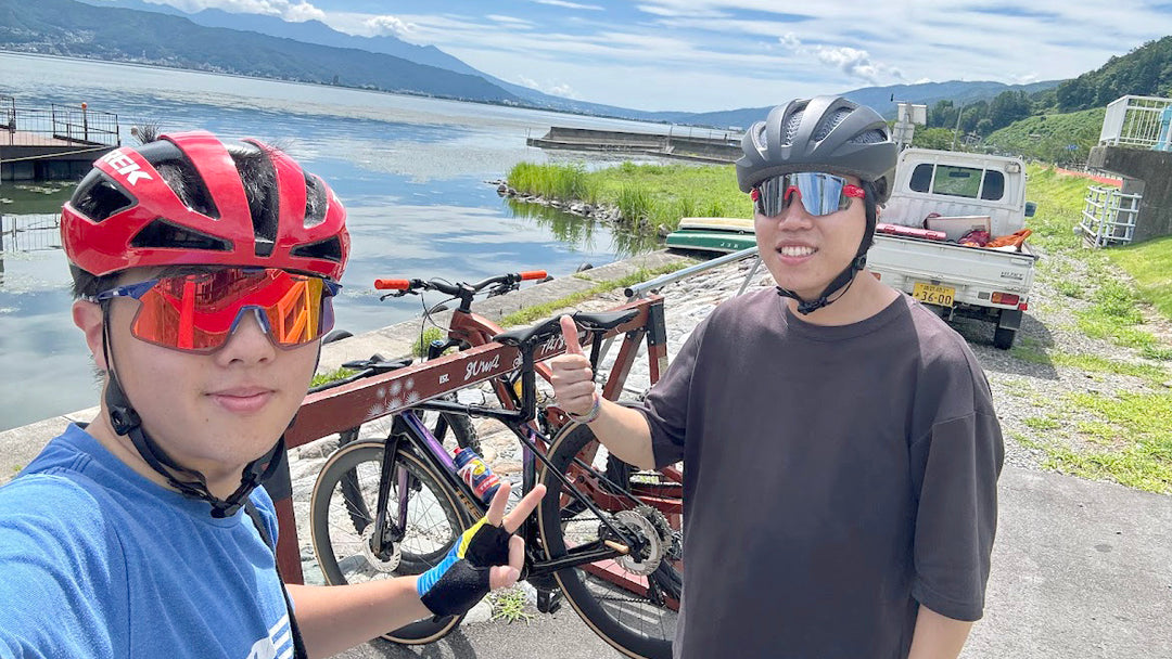 諏訪湖1周ライドブログ