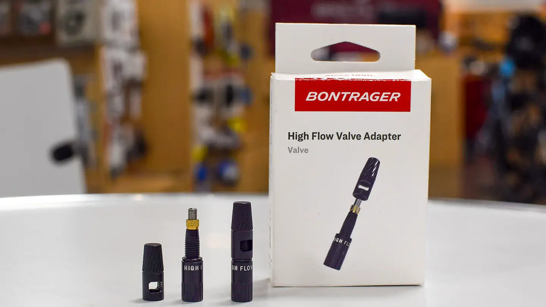 Bontrager High Flow Valve Adapter Set（ハイフロー バルブ アダプター）多摩店に入荷！