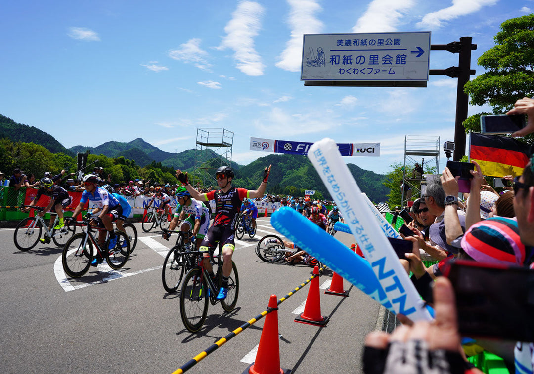 ツアーオブジャパン美濃ステージゴールシーン