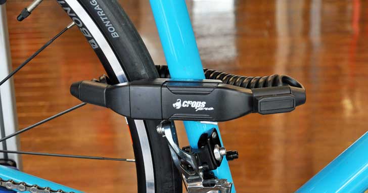 防犯アラーム付きロック