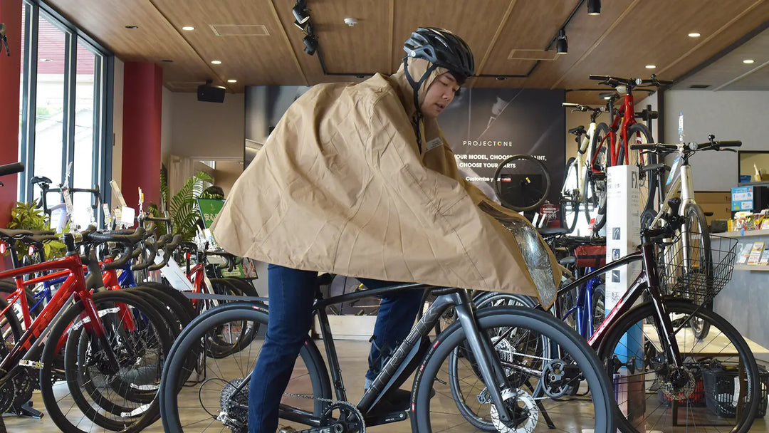 自転車通勤の雨対策はフェンダー×ポンチョが最強！濡れない・蒸れない装備とコツを紹介