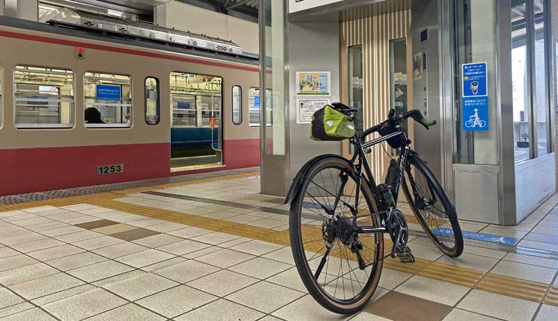 ついに東京でも！西武多摩川線サイクルトレイン！自転車を直持ち込み!!