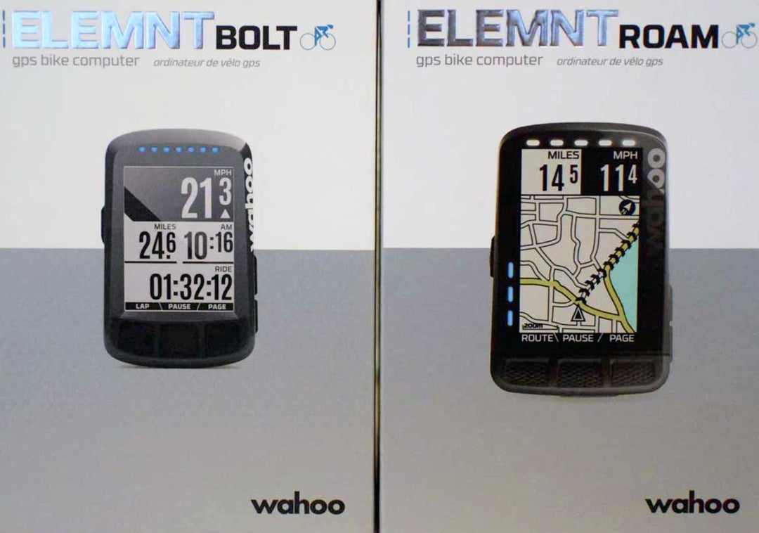 wahoo GPS機能付きサイクルコンピューター Element Bolt / Roam