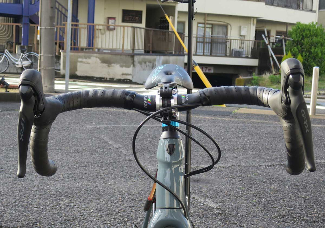 グラベルロード用のハンドルに変えてみた