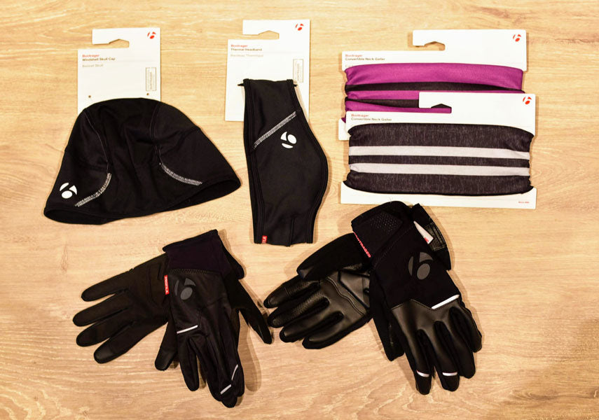 冬用サイクルウェア小物一挙紹介