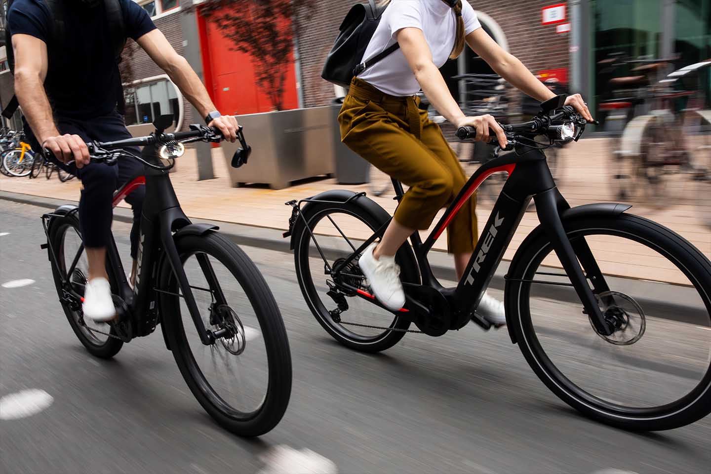 eBIke（eバイク）のモーターユニット部分の写真