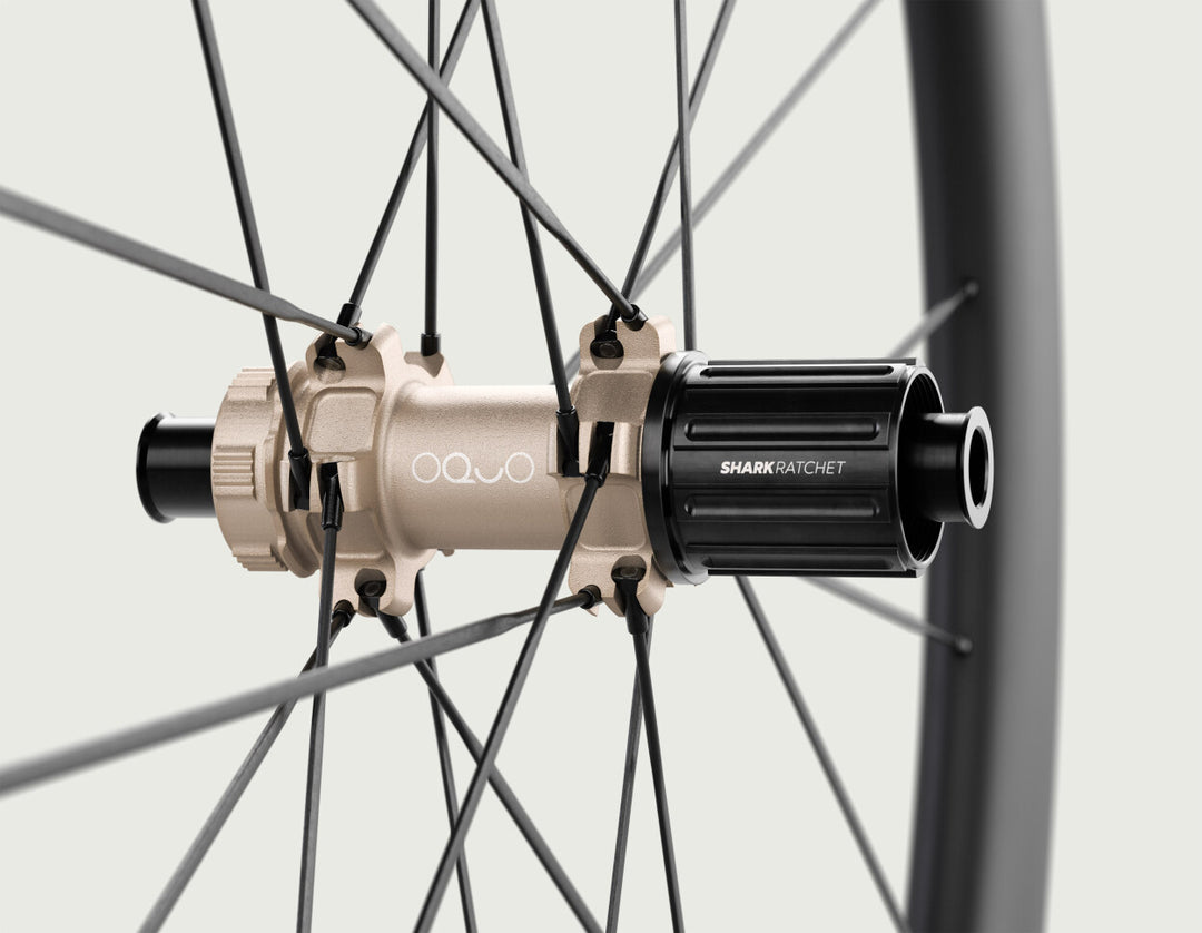 OQUO RP45LTD CS｜カーボンスポーク軽量ヒルクライムホイール 1223g