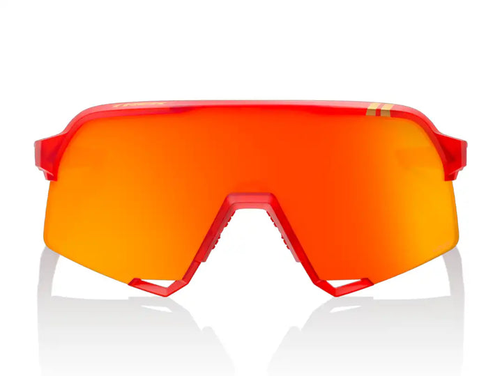 100% Trek Team Edition S3 HiPER Lens サングラス（100% トレックチームエディション S3 ハイパーレンズ）正面からレンズ前面