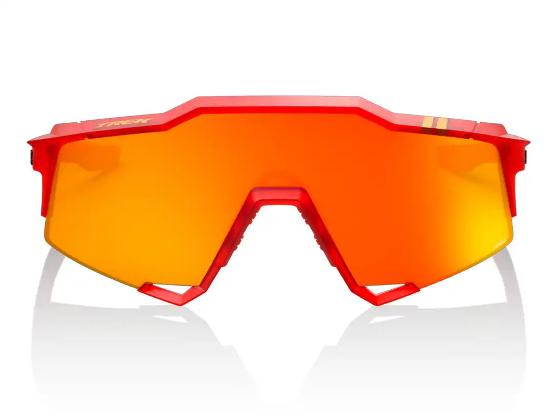 100% Trek Team Edition Speedcraft HiPER Lensサングラス 正面から
