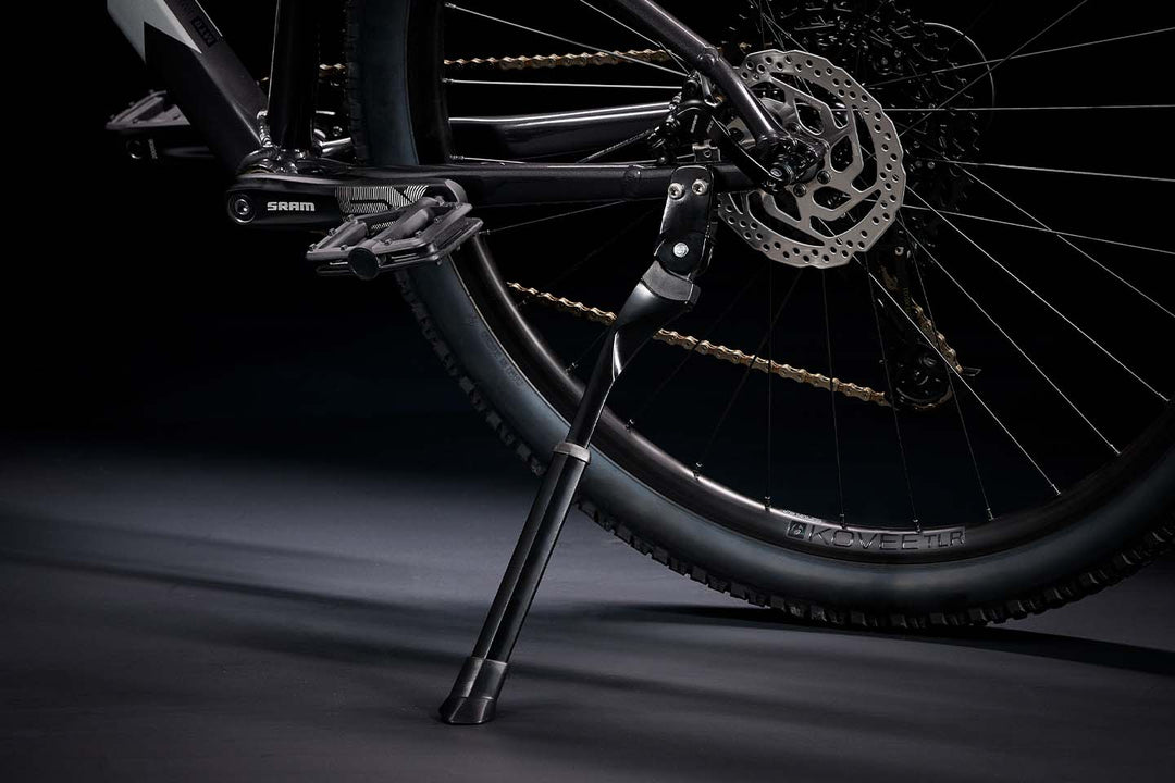 別売りキックスタンドを取り付けた状態