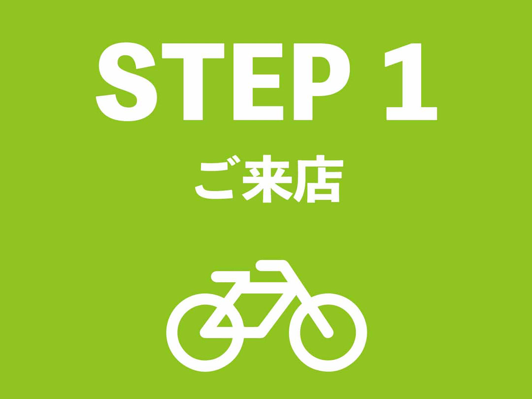 タイトル画像「Step 01 ご来店」