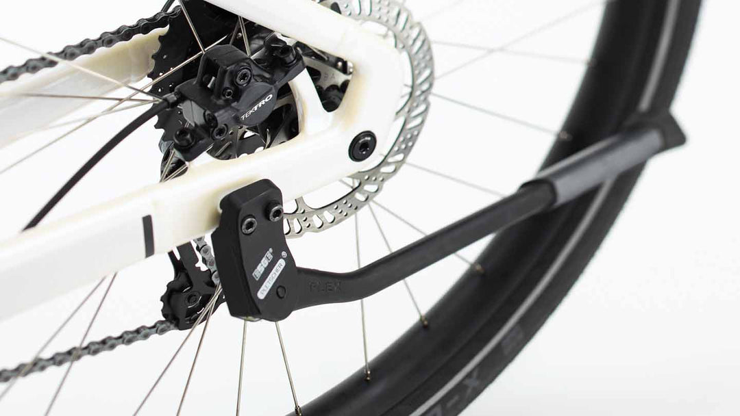 専用マウントに取り付けた専用スタンドの写真