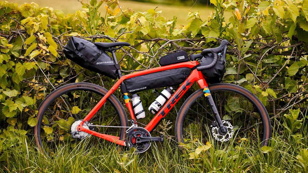 バイクパッキング仕様にカスタマイズされたチェックポイントの写真