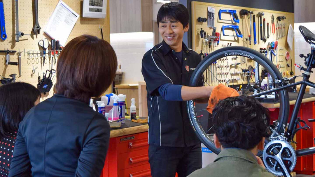 ギアまわりクリーニング講習会の一コマ