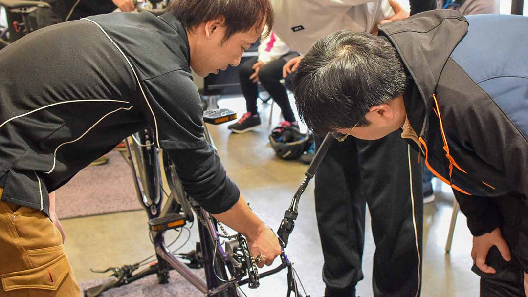 初心者講習会の一コマ