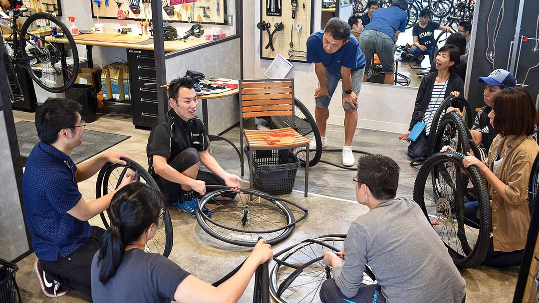 初心者講習会の一コマ