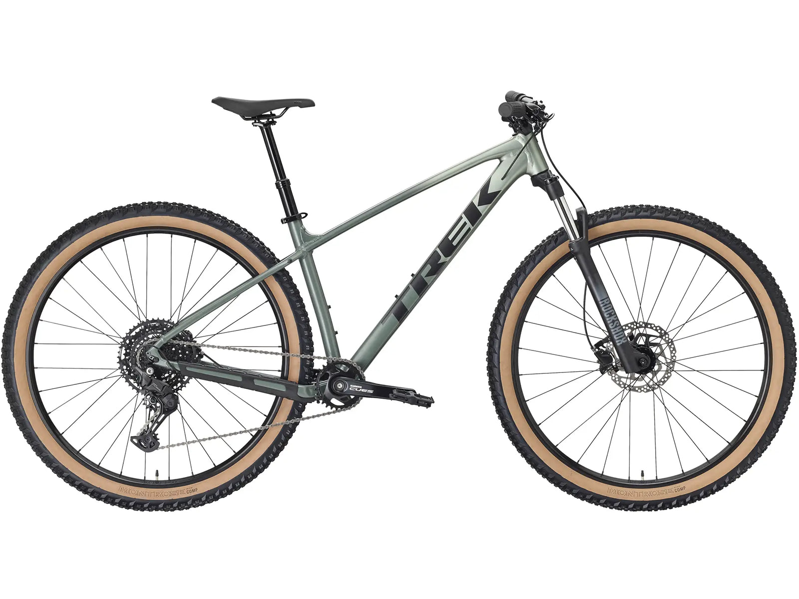 モデル名：Marlin 6 Gen 4、ブランド名：トレック、年式：2026年モデル、カラー：Matte Lichen/Keswick Green Fade