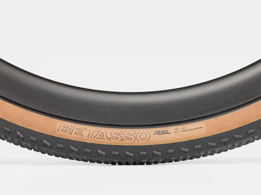Bontrager Betasso RSL GX TLR Gravel 700×55㎜　Black/Tan 