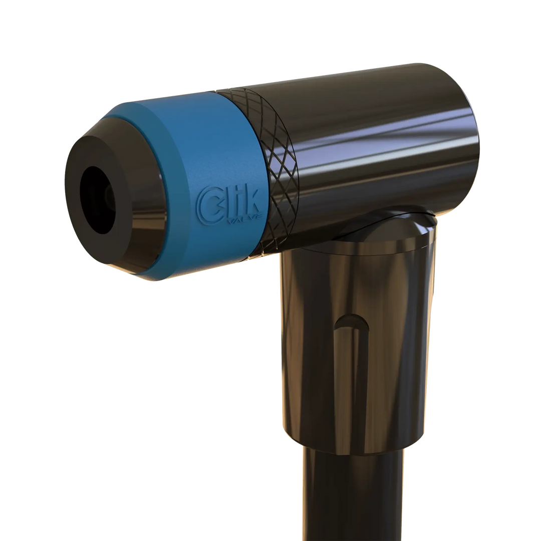 Clik 2-in-1 Right Angled Pump Head & Removeable Pump Adapter (Aluminum)ポンプヘッド