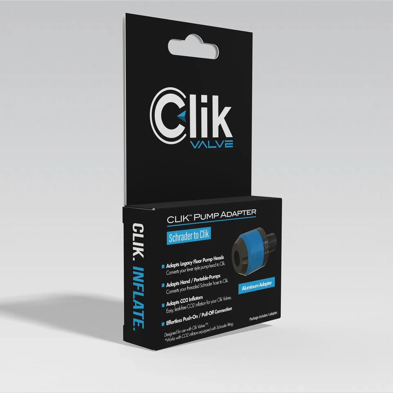 Premium Clik Pump Head Adapter (Aluminum)（クリック ポンプヘッドアダプター（アルミ製）
