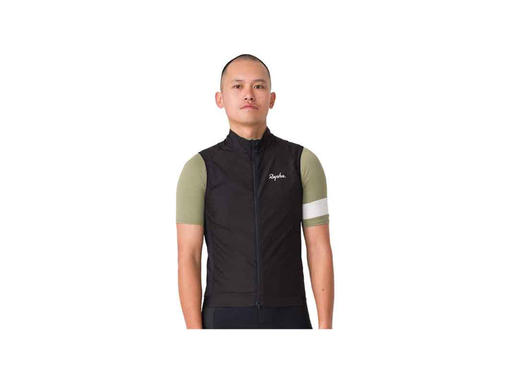 Rapha Core Cycling Gilet（ラファ コア サイクリング ジレ）BLACKの前面
