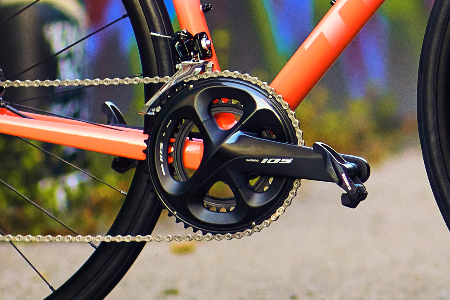 エモンダALR（emonda ALR）のクランク周りの画像