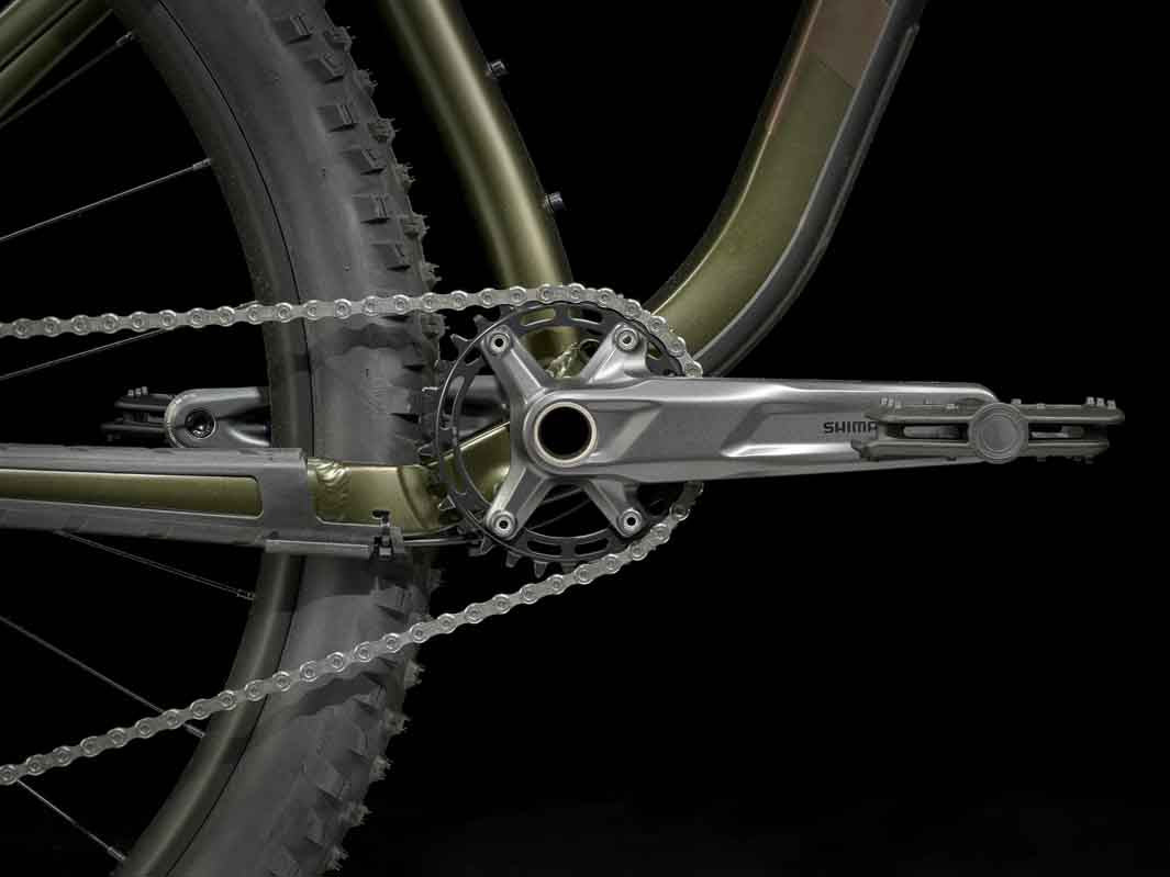 Trek Roscoe7（トレック ロスコ7）のクランクとチェーンリング