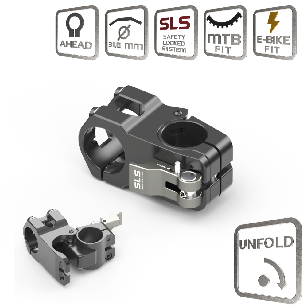 Rocker Parts RocHead Bend Stem（ロッカーパーツ ロックヘッド ベンド ステム）