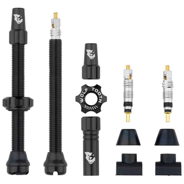 Wolf Tooth Tubeless Valve Stem Kit 60mm（ウルフトゥース チューブレス バルブ ステム キット60mm）