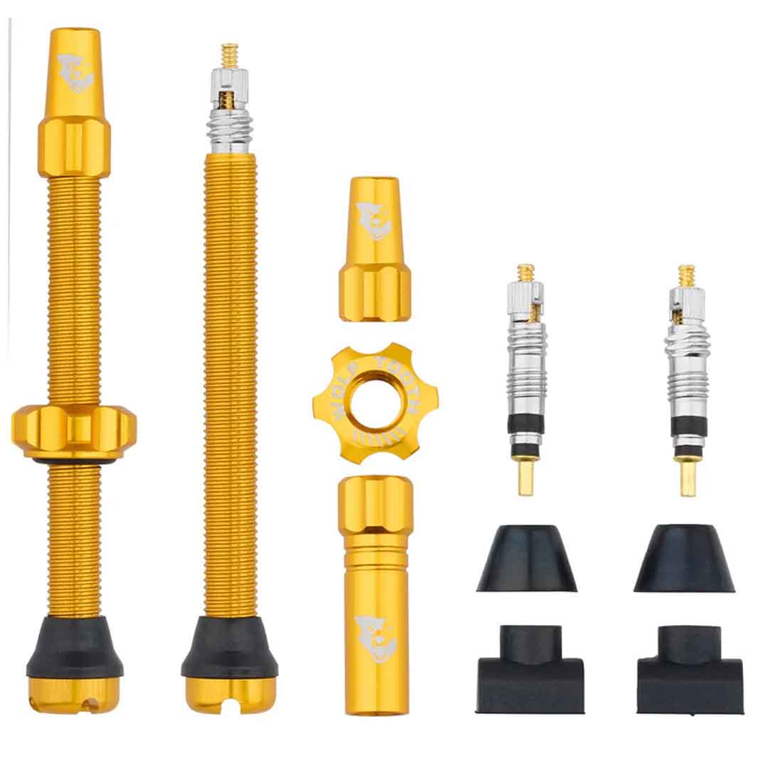 Wolf Tooth Tubeless Valve Stem Kit 60mm（ウルフトゥース チューブレス バルブ ステム キット60mm）