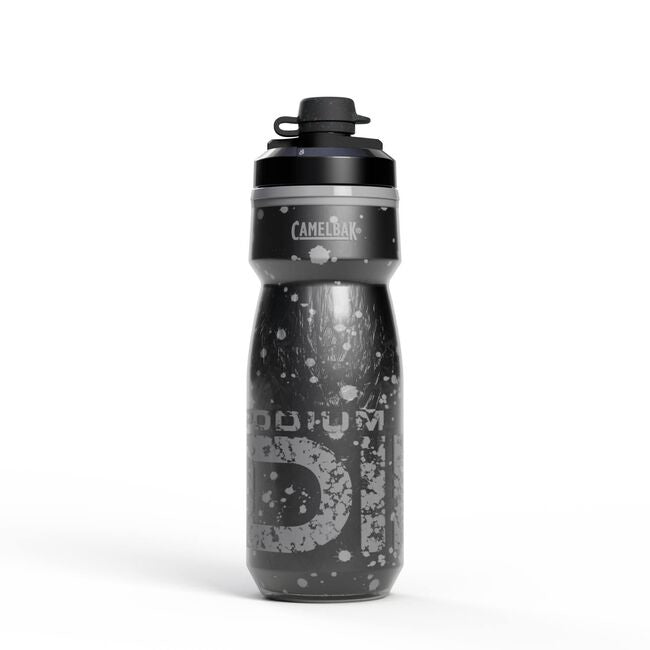 CAMELBAKポディウムダートチル 0.62L　（21OZ） カラー：Asphalt（アスファルト）正面