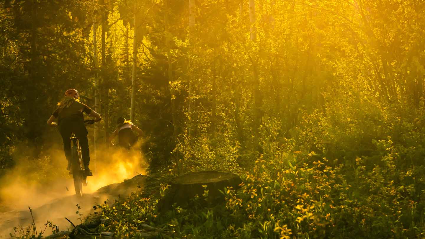 Fuel EX Gen6 トレイルを走る姿