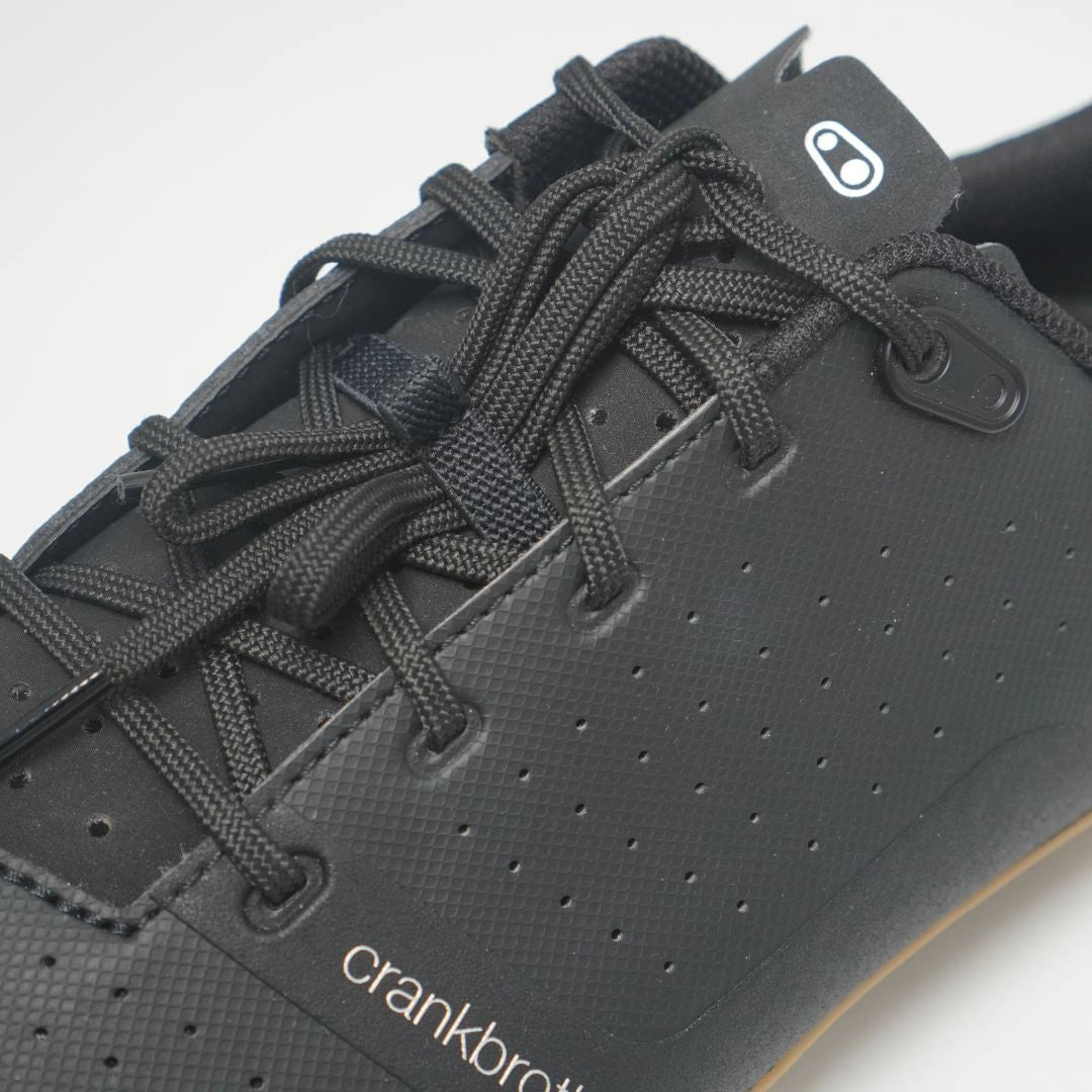 Crankbrothers Candy gravel/xc（クランクブラザーズ キャンディ グラベル XC）カラー：ブラック　ひも押さえあり
