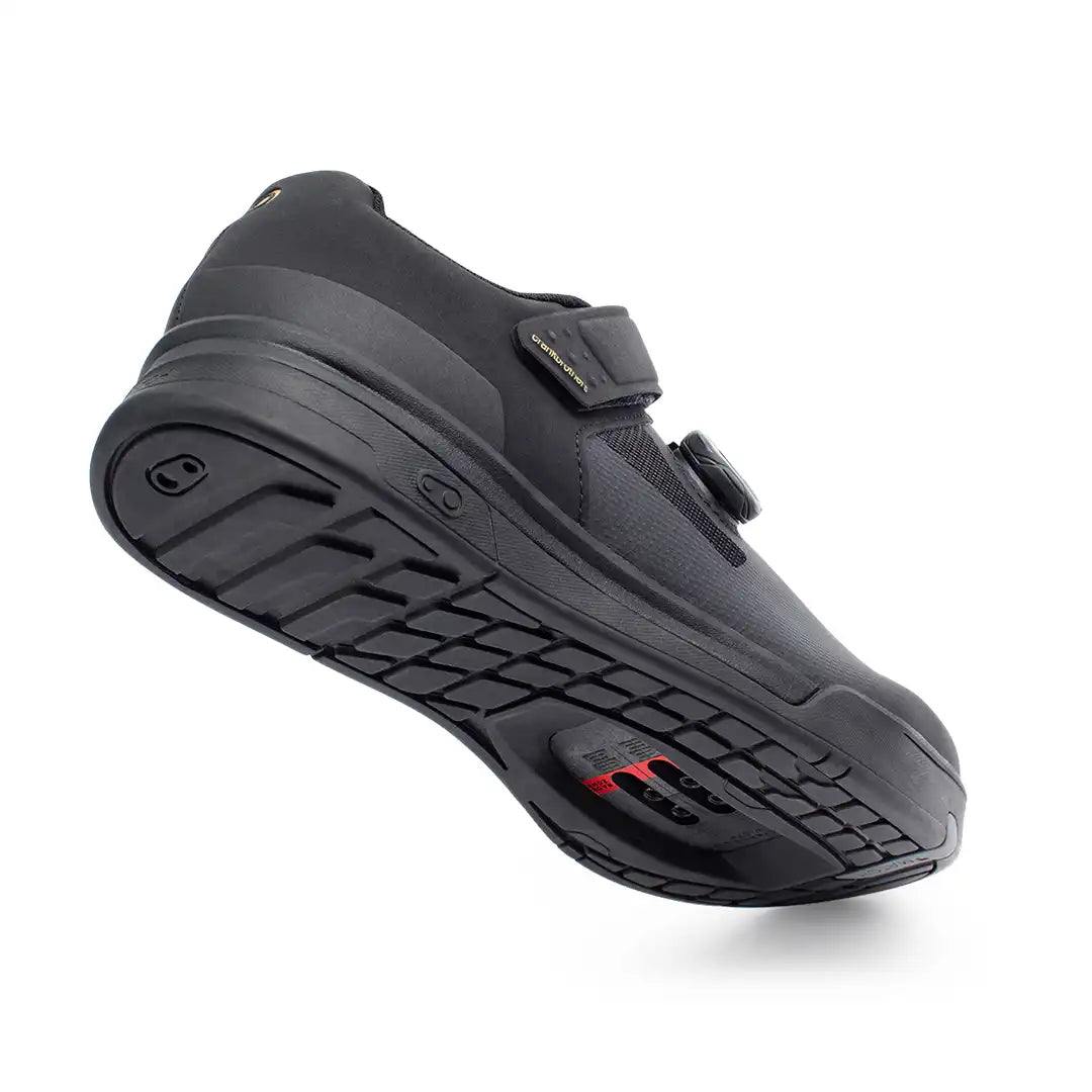 Crankbrothers MALLET BOA（クランクブラザーズ マレット BOA）Black/Gold　右足用を斜め下方向から