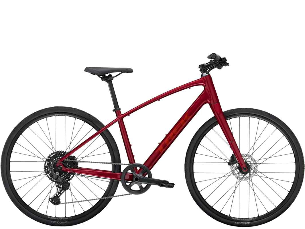 Trek FX3 Gen4 2025（トレック FX3 Gen4 2025）のレッドカラー（Crimson）の商品画像