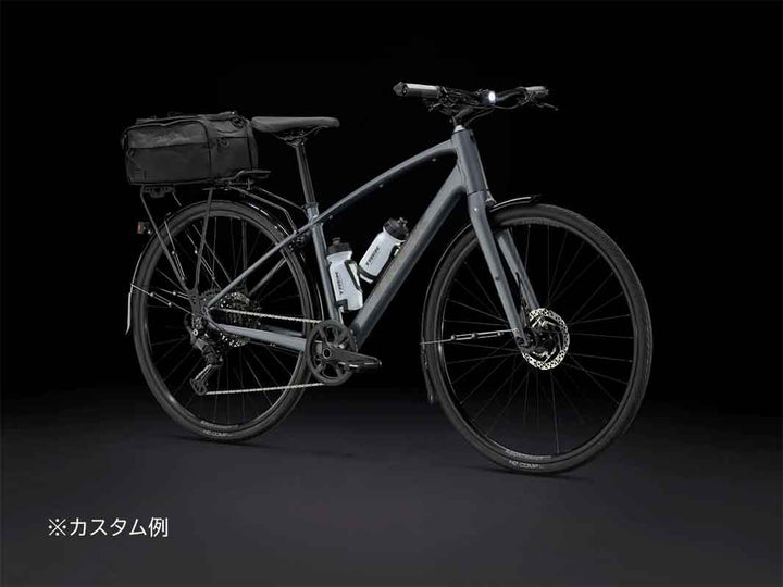 Trek FX3 Gen4 2025（トレック FX3 Gen4 2025）のグレーカラー（Galactic Grey）の別売りアクセサリー取り付けイメージ２