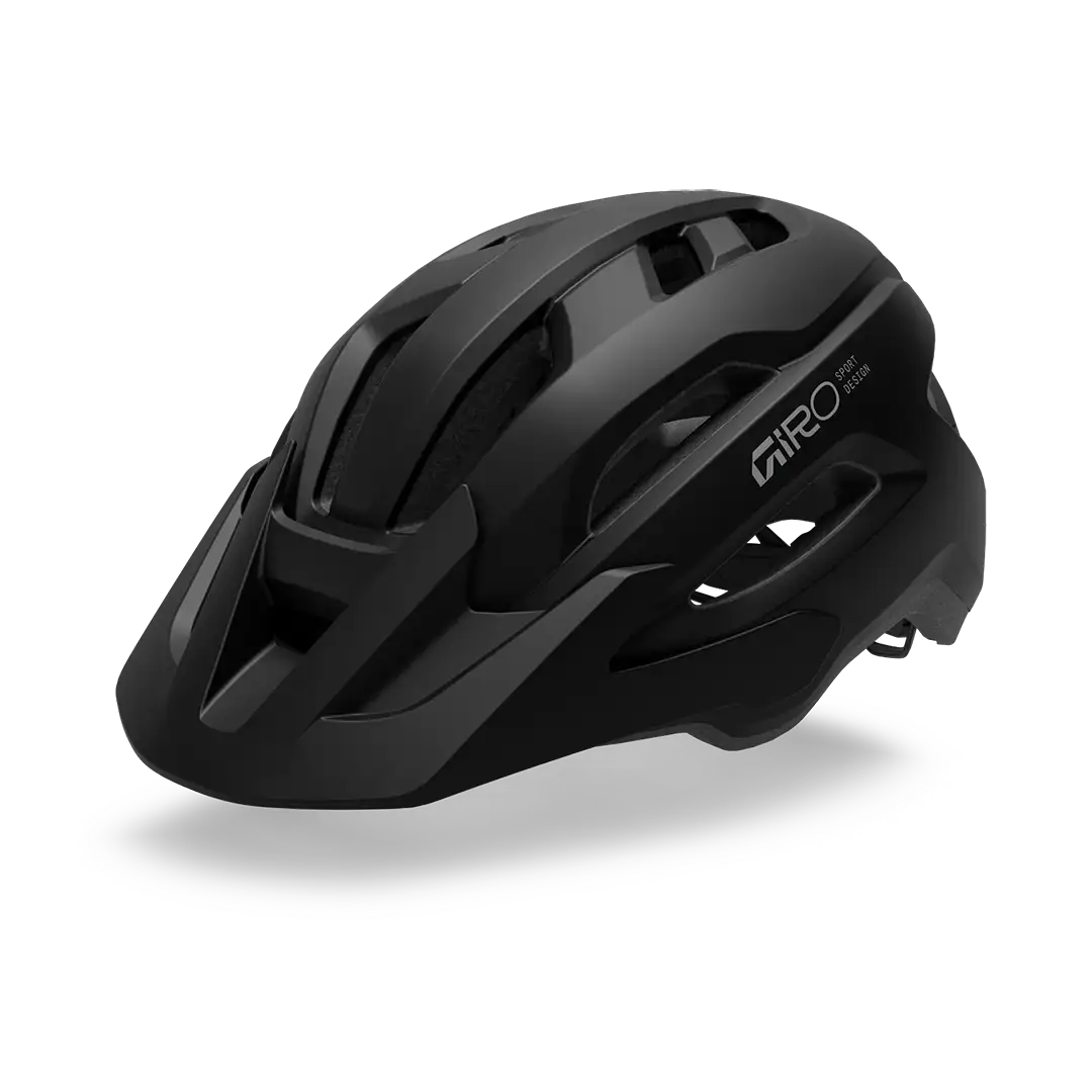 GIRO Fixture II ヘルメット Matte Stone/Green Rush