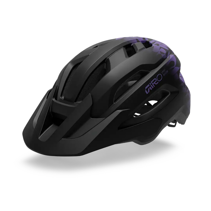 GIRO Fixture II ヘルメット Matte Black/Purple Rush
