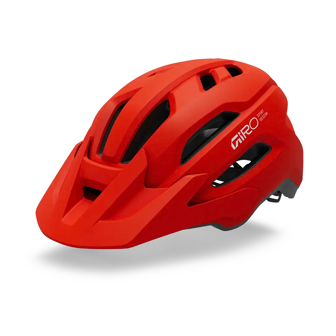 GIRO Fixture II ヘルメット Matte Flame Red