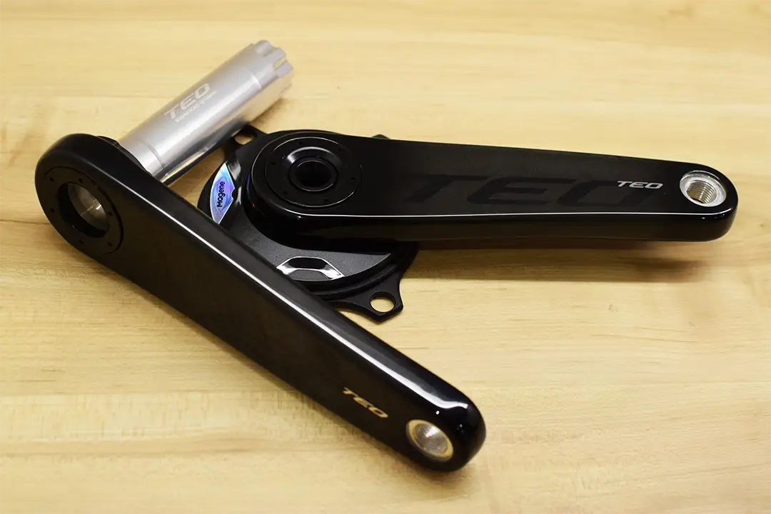 Magene TEO P515 スパイダー型パワーメーターカーボンクランクセット（マージン ティーイーオー P515）165mm