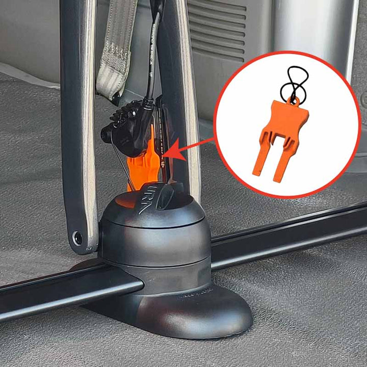 ミノウラのVERGO コンプリートキットに付属するブレーキ用スペーサー