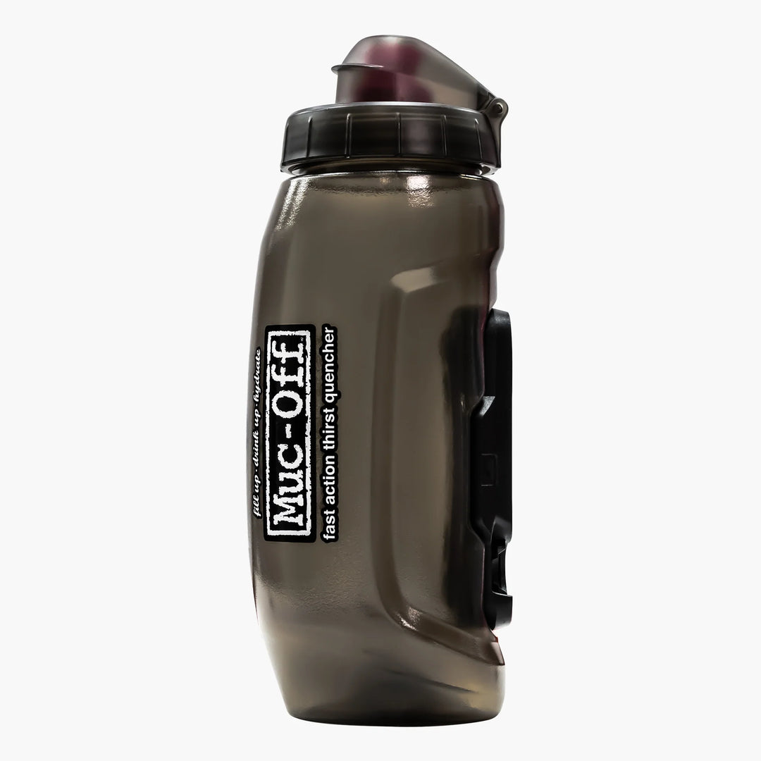 MUC-OFF x Fidlock TWISTボトル 590+BIKEBASE（マックオフ×フィドロック ツイスト 磁気ボトル 590ml＆バイクベース）カラー：スモーク
