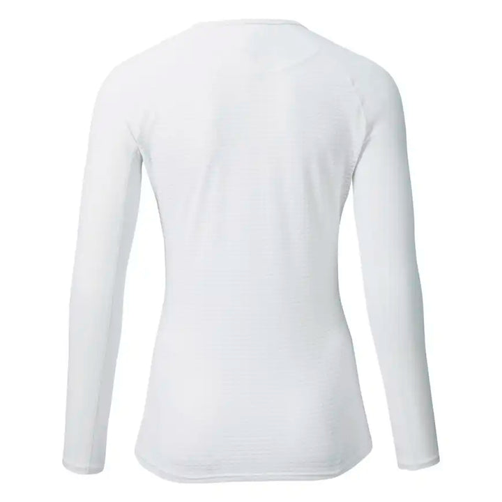 PEARL iZUMi W110 コールドシェイドロングスリーブ 女性用（ホワイト）背側