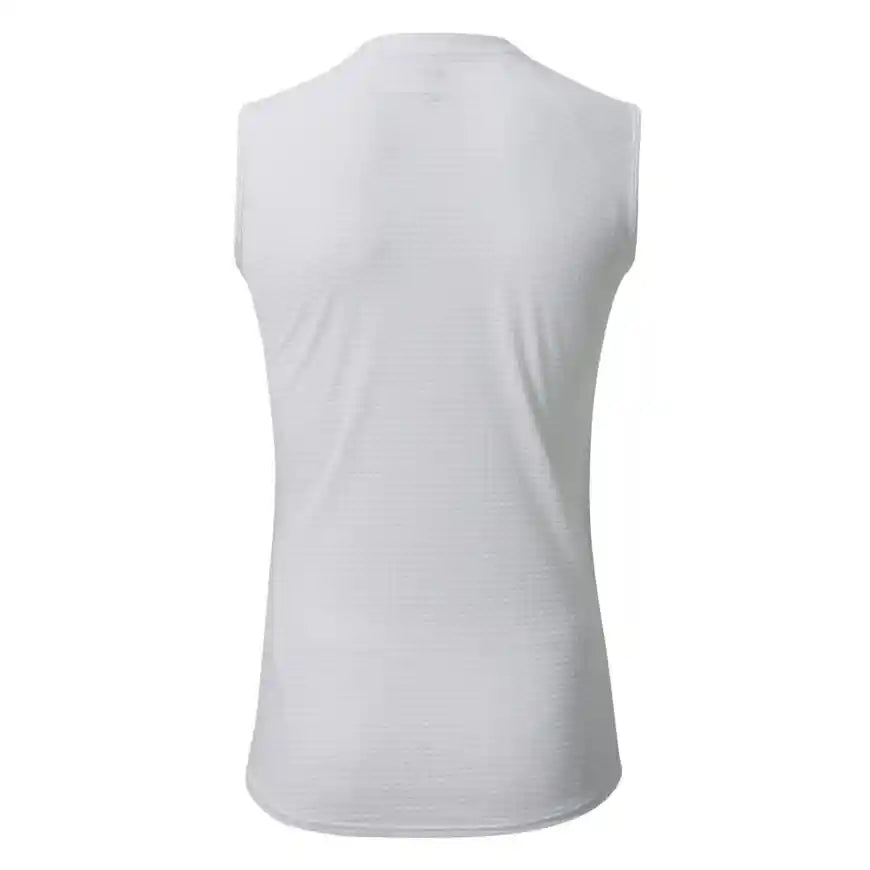 PEARL iZUMi 111 クールフィットドライ ノースリーブ　ホワイト（後側）