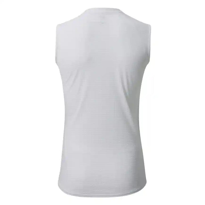 PEARL iZUMi 111 クールフィットドライ ノースリーブ　ホワイト（後側）