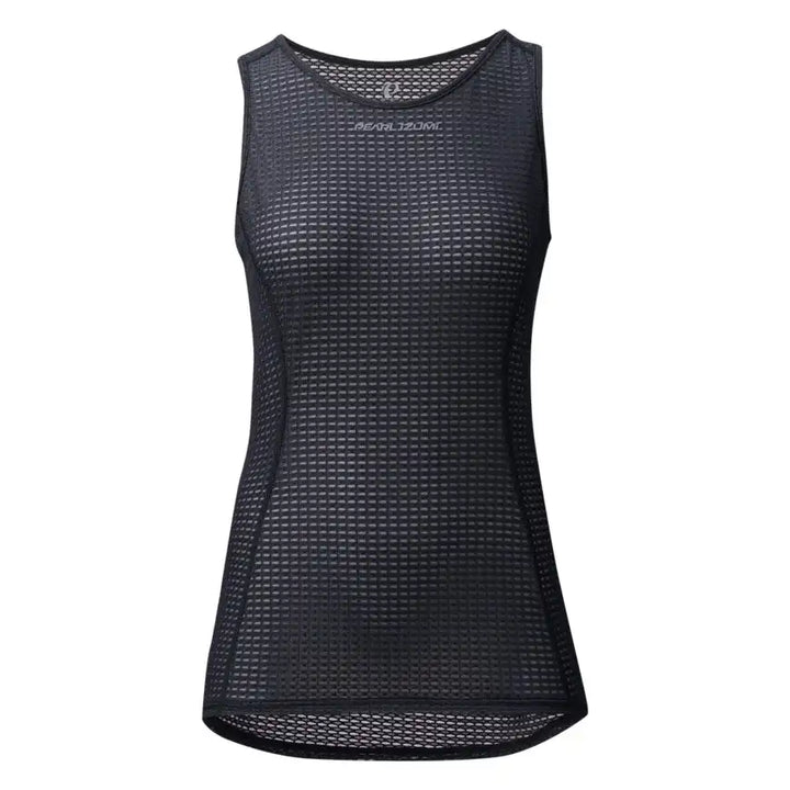 PEARL iZUMi W111 クールフィットドライ ノースリーブ 女性用　ブラック（前側）