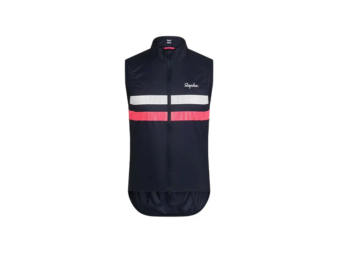 Rapha Brevet Cycling Gilet（ラファ ブルべ メンズ サイクリング ジレ）前面